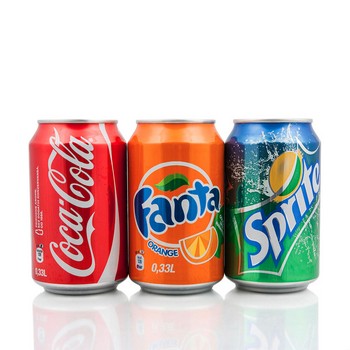 COLA / SPRITE / FANTA /COKE